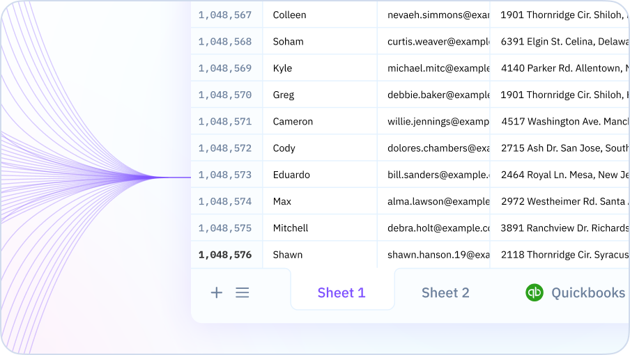 One-Click Data Generation